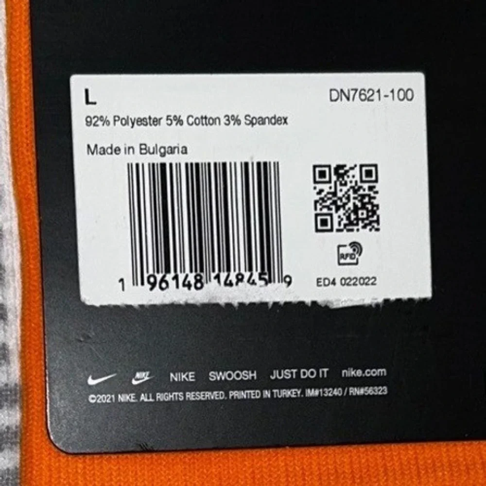 Nike Stadium Galatasaray AS Mens Home Soccer Socks White Orange Maroon DN7621